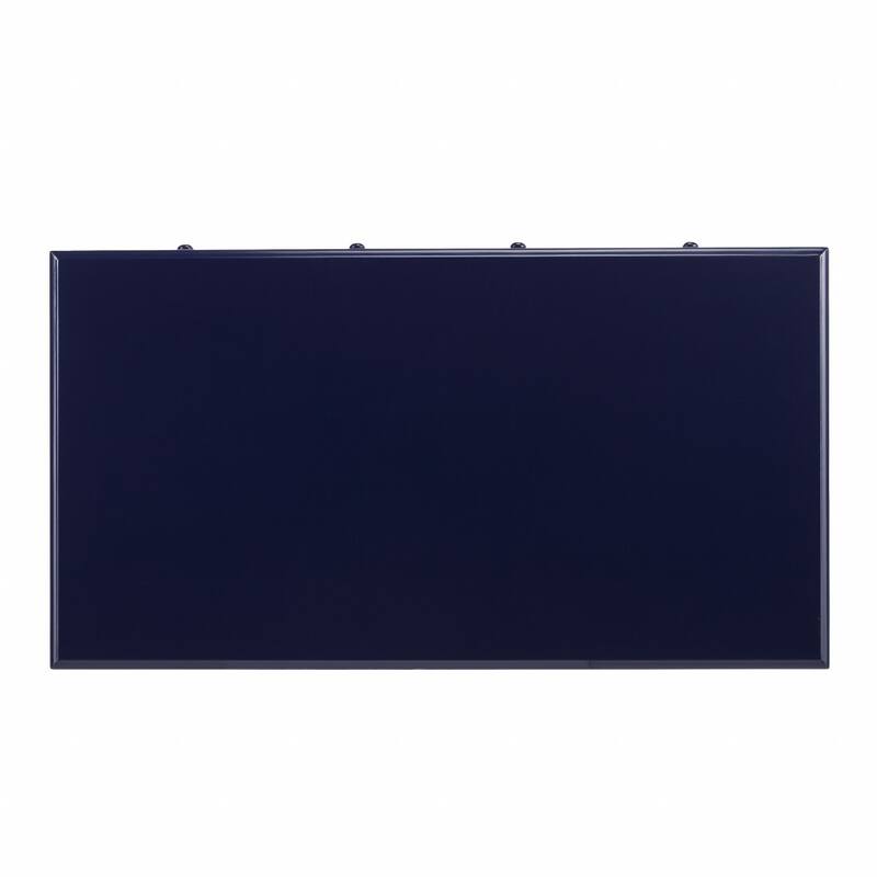 42.75" Navy Blue Writing Desk