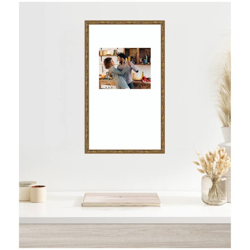Kate and Laurel Belvedere Bronze Photo Frame