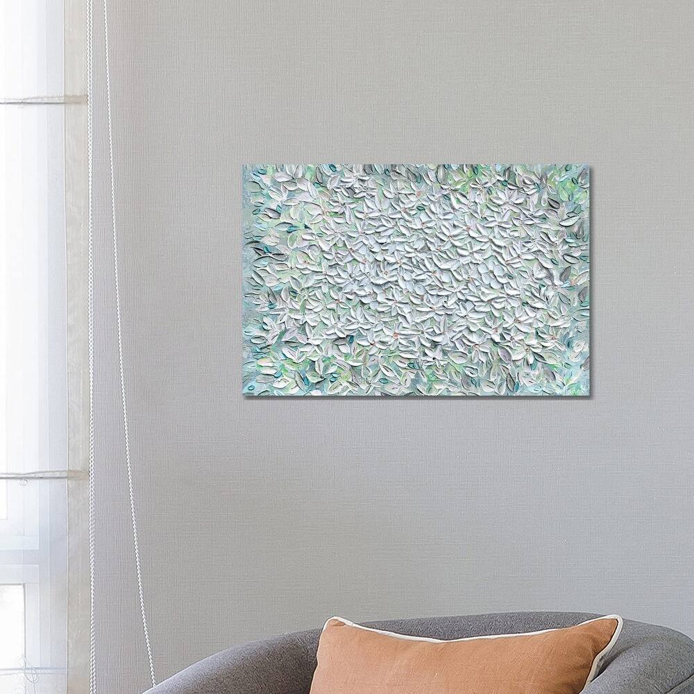iCanvas "Jasmine - Mint Green" by Nada Khatib Canvas Print