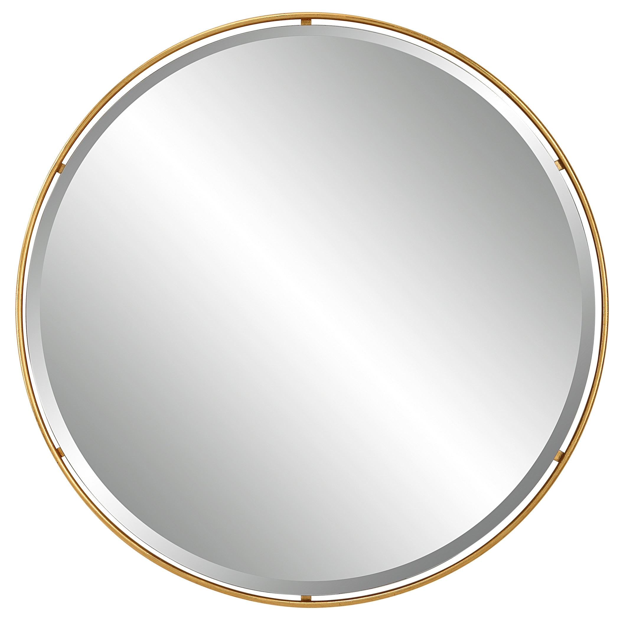 Uttermost Canillo Gold Round Mirror - 42" dia