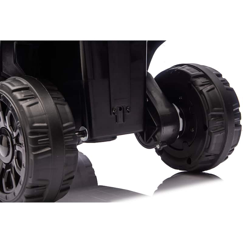 Black Blue Off-Road Toy Car Battery Powered Electric Car Electric Vehicle Ride On ATV with Ergonomic Seat