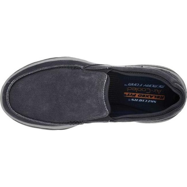 skechers relaxed fit creson moseco men's loafers