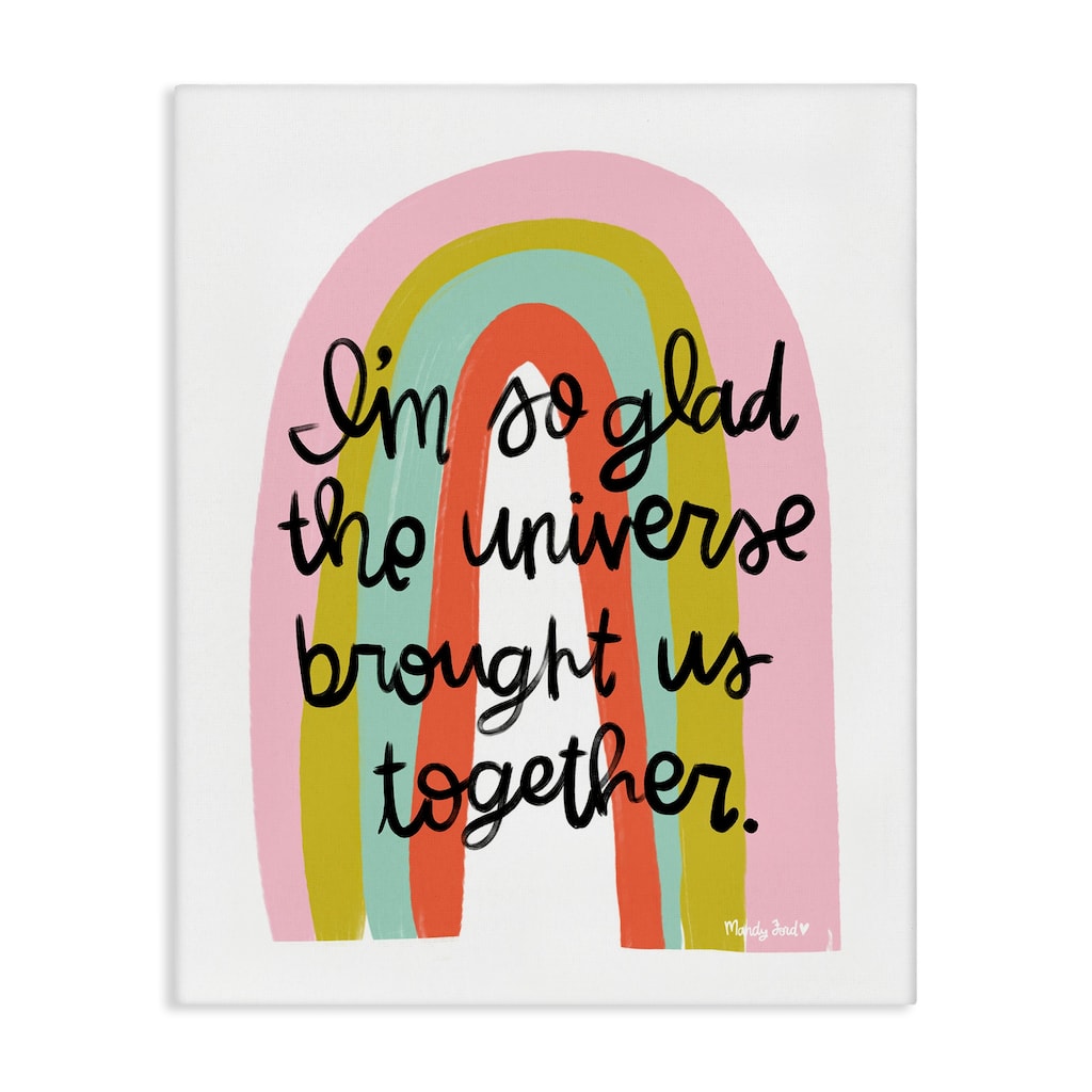 Stupell Universe Brought Us Together Canvas Wall Art Design By Mandy Ford Art + Illustration