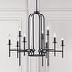 preview thumbnail 1 of 7, KAWOTI 9-Light Black Pendant Light Chandelier - 75.75 H x 32.25'' W 75.75 H x 32.25'' W