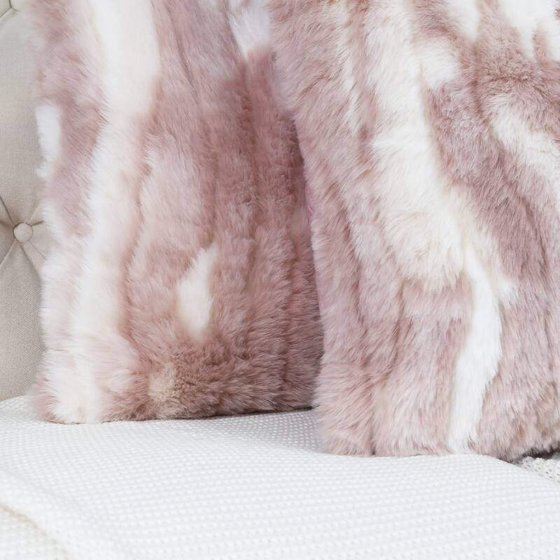 Jacquard FauxFur 2 Piece Set Pillow Shell