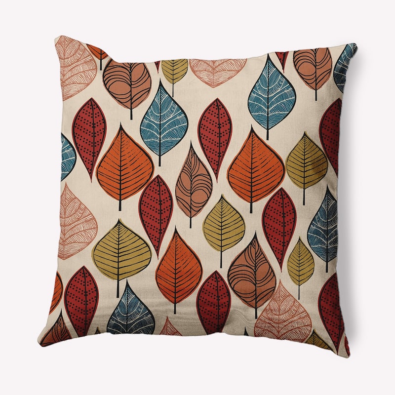 Autumn Leaves Decorative Throw Pillow