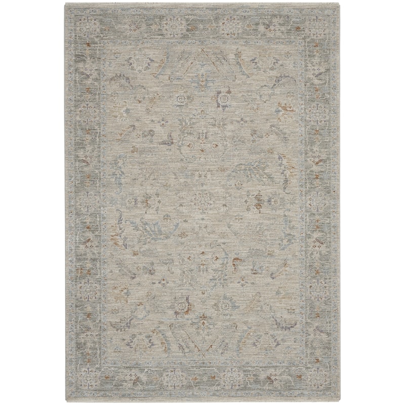 Nourison Asher Indoor only Persian Floral Medallion Area Rug