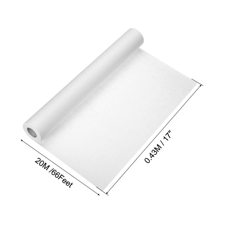 Art Easel Paper Roll，1 Pcs Wrapping Paper Art Craft, White