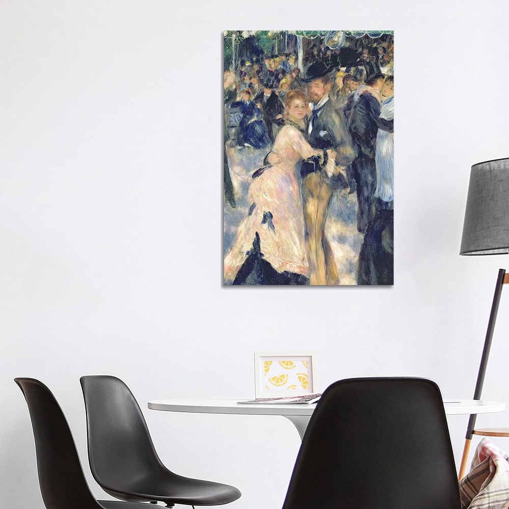 iCanvas "Ball at the Moulin de la Galette, 1876 " by Pierre-Auguste Renoir Canvas Print