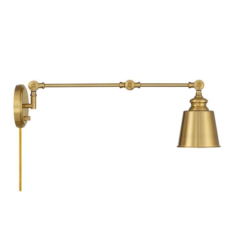 1-Light Adjustable Wall Sconce (Set of 2) By Trade Winds