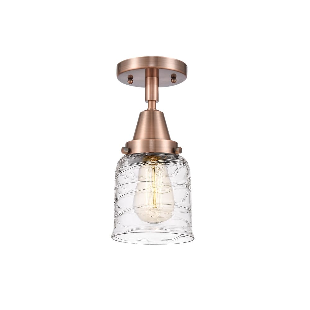 Innovations Lighting Caden Bell - 1 Light 5" Flush Mount