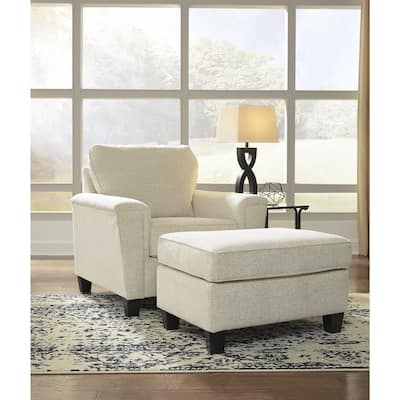 Signature Design by Ashley Abinger Beige 2-Piece Upholstery Package - 41" W x 38" D x 39" H