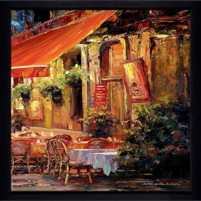 "Café in Light" by Haixia Liu II Print on Acrylic