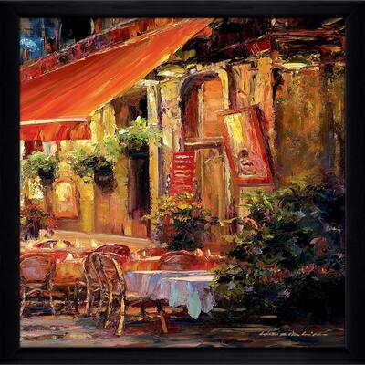 "Café in Light" by Haixia Liu II Print on Acrylic