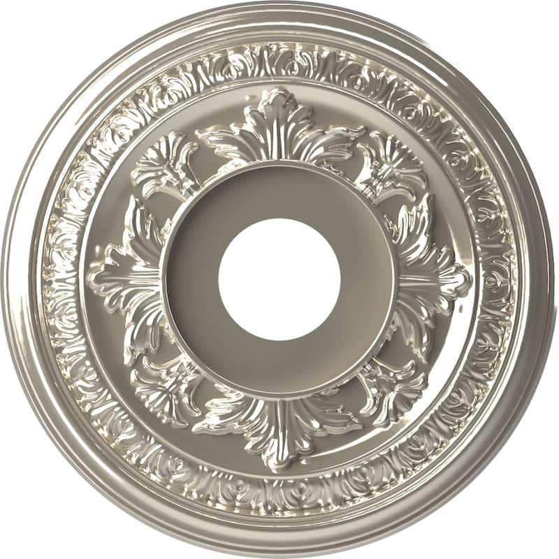 3 1/2" Inside Diameter - Baltimore Thermoformed PVC Ceiling Medallion