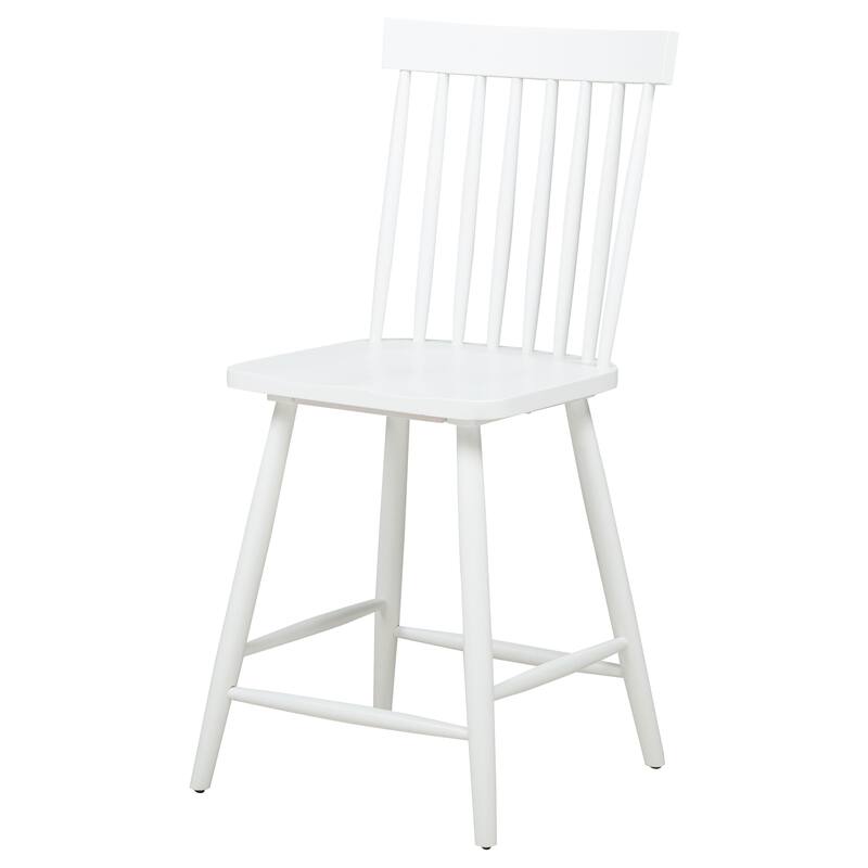 Andrews Windsor Counter Height Dining Side Chair (Set of 2)