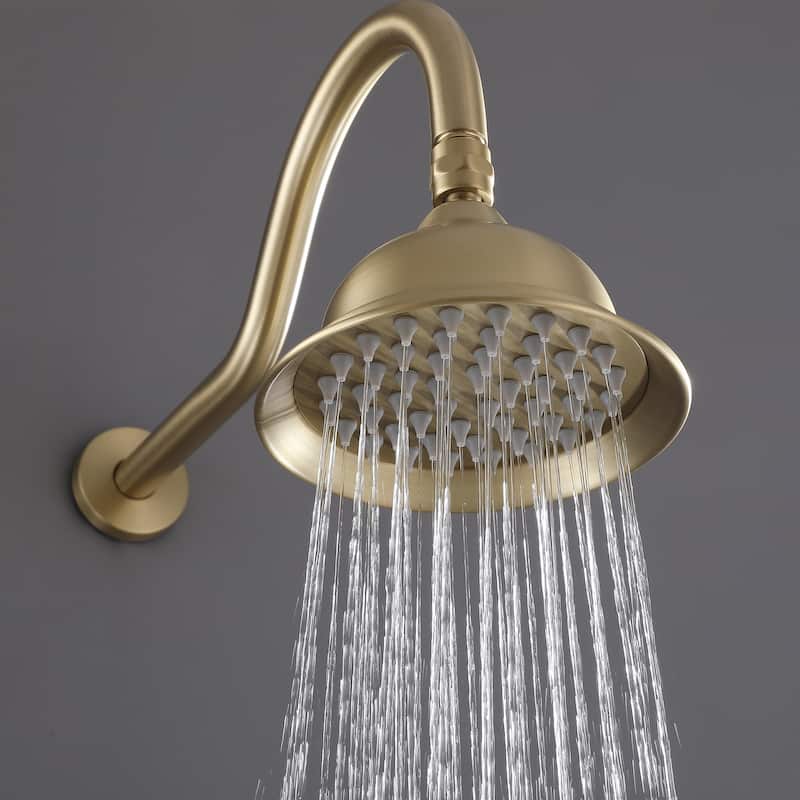 Vintage Style Bathroom Shower System With Rough-in Valve