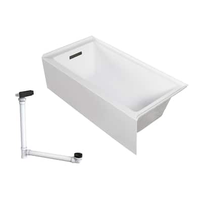 Transolid UATLN603217-L Unity AFR 60" x 32" Three Wall Alcove Acrylic