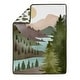 preview thumbnail 3 of 4, Sweet Jojo Designs Sage Green Woodland Boy Girl Gender Neutral Unisex 4p Nursery Crib Bedding Set Forest Nature Pine Tree Fringe