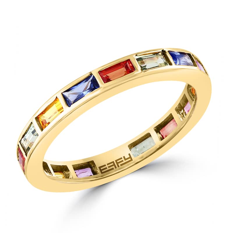 EFFY 14K Gold Multi Sapphire Ring