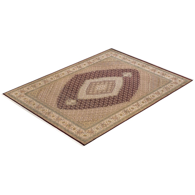 Overton Hand Knotted Wool Vintage Inspired Traditional Mogul Re Area Rug - 9 x 12