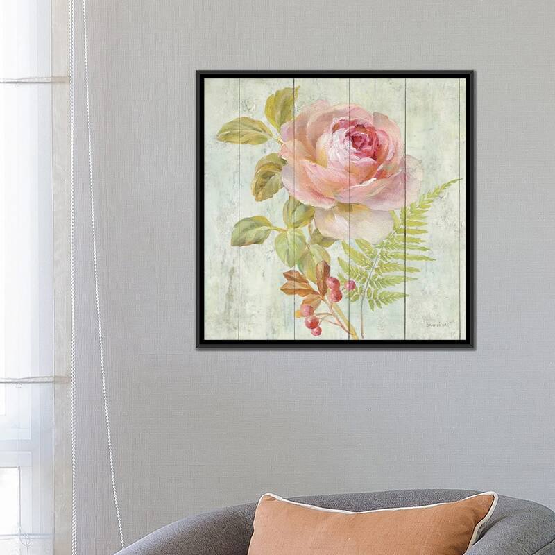 iCanvas "Natural Flora I" by Danhui Nai Framed