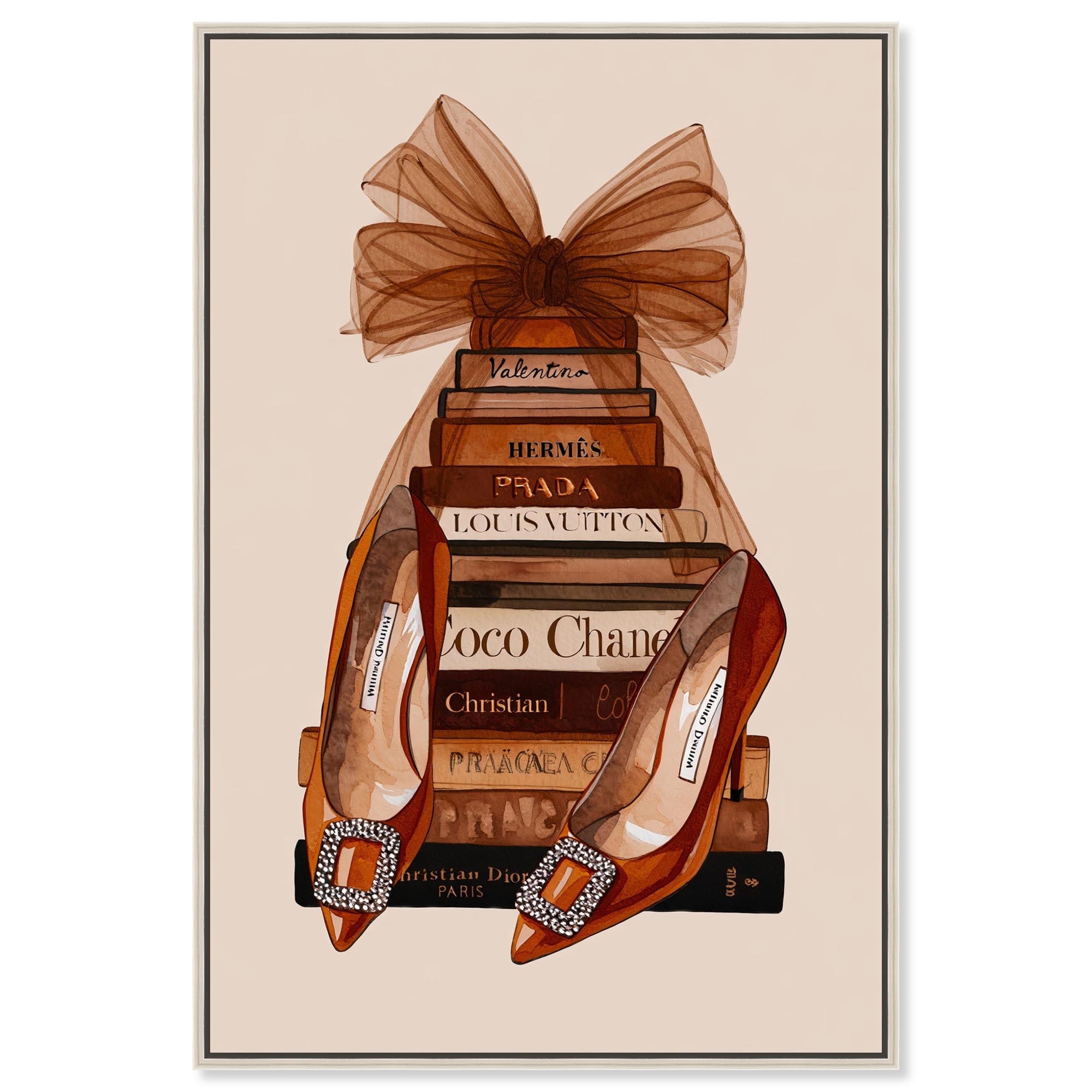 Luxury Lit Canvas by Art Remedy