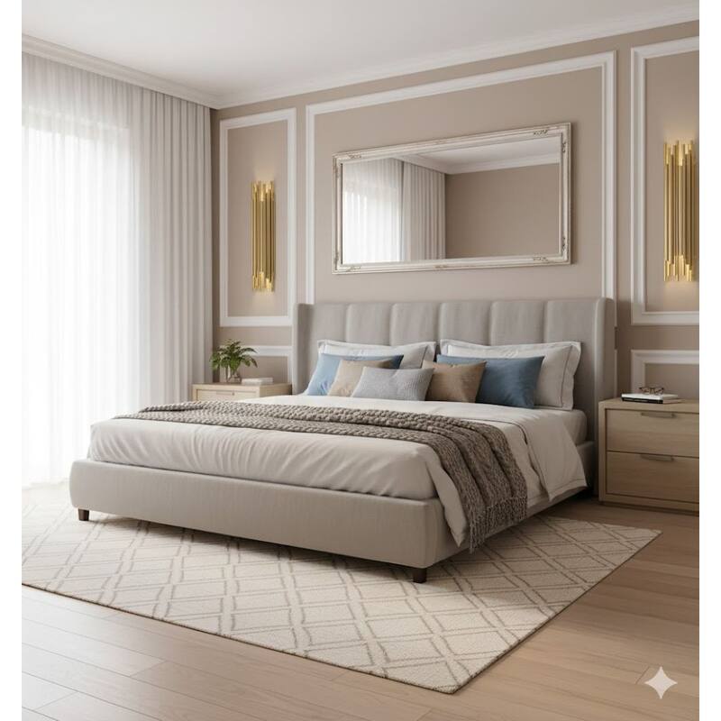 2-Light Gold Stainless Steel Rod Wall Sconce