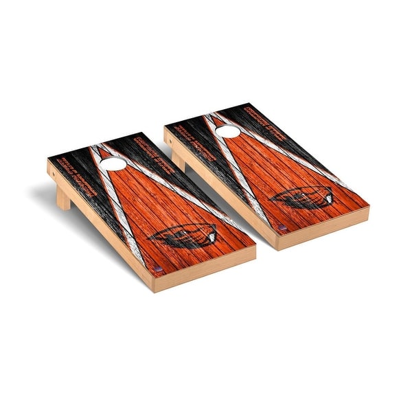 slide 2 of 5, Oregon State Beavers 2x4 Pro Cornhole Boards - V9 Include Carrying Case
