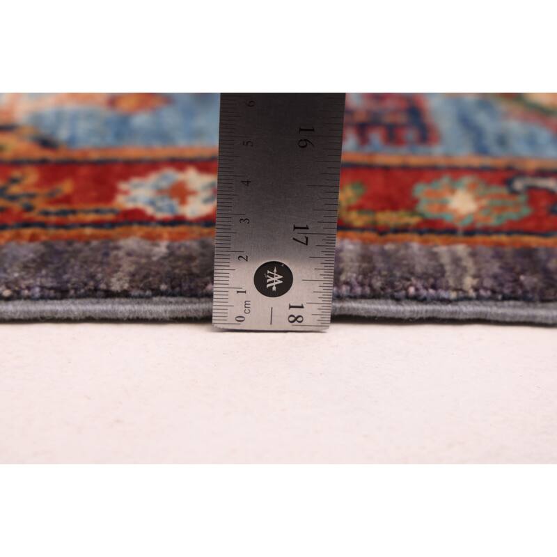 ECARPETGALLERY Hand-knotted Modern Ersari Light Purple Wool Rug - 8'2 x 9'9