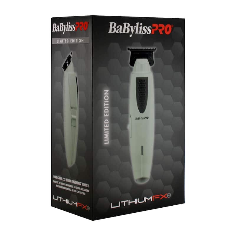 BaByliss Pro LITHIUMFX+ Limited Edition Cordless Lithium Ergonomic Trimmer (Grey) FX773NGY - Grey