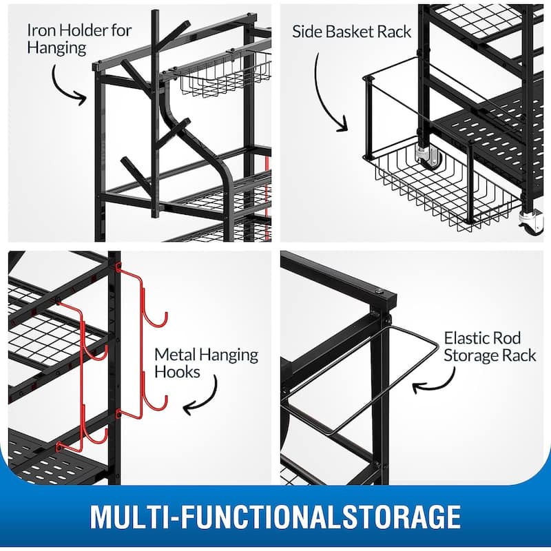Sttoraboks Weight Rack for Dumbbells, Dumbell Rack, Weight Stand, Home Gym Storage Rack for Kettlebells, Yoga Mat