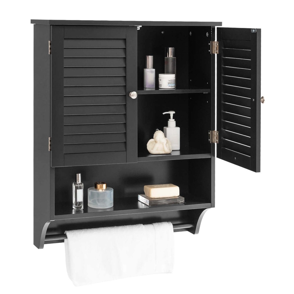 Black Bathroom Wall Cabinets Bed Bath Beyond