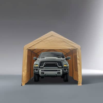 20 ft. W Heavy Duty Roof Portable Carport