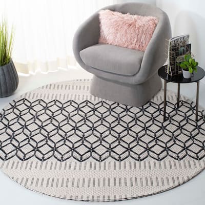 SAFAVIEH Handmade Vermont Toya Geometric Wool Rug