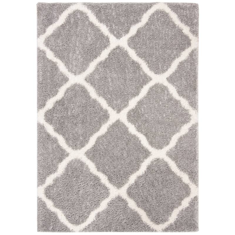 SAFAVIEH Parma Shag Salina Trellis 1.2-inch Thick Rug