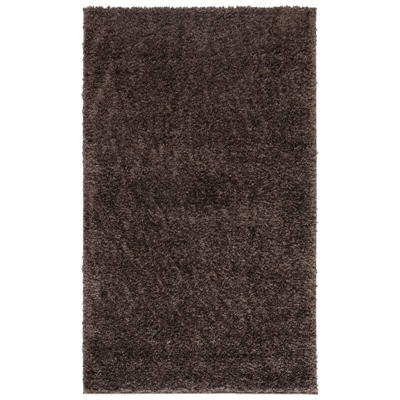 SAFAVIEH August Wilhelma Shag Solid 1.2-inch Thick Area Rug - 2'3" x 4' - Brown