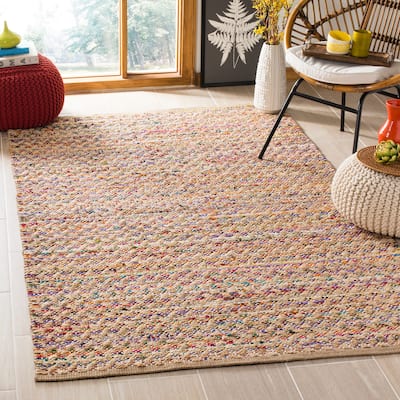 SAFAVIEH Handmade Cape Cod Missie Coastal Jute Rug