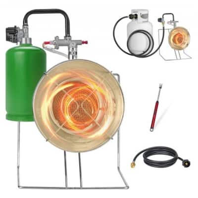 18000 BTU Propane Gas Heater with 3 Heat Settings - 12.99 x 10.24 x 5.12 inches