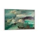 preview thumbnail 7 of 10, iCanvas "Ocean I" by Pamela Staker Framed White - 18x26