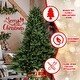 preview thumbnail 15 of 22, 4/5/6/7/7.5 FT PVC/PE Mixed Green Memory Wire Christmas Tree