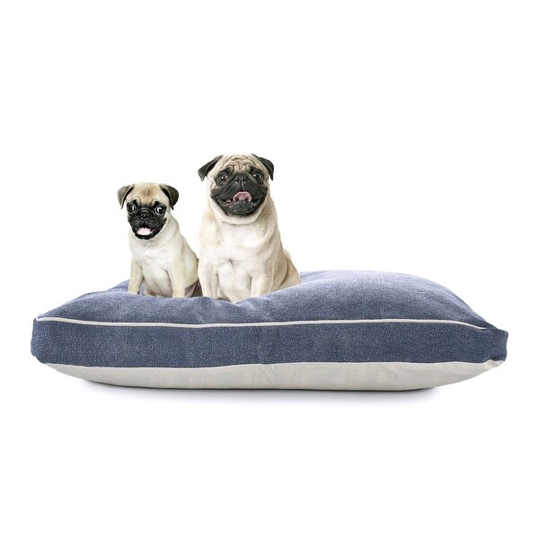 dog bed with removable pillow