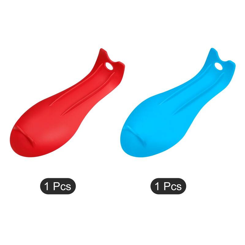 3.86" Silicone Spoon Rest Kitchen Utensil Holder, 1 Set