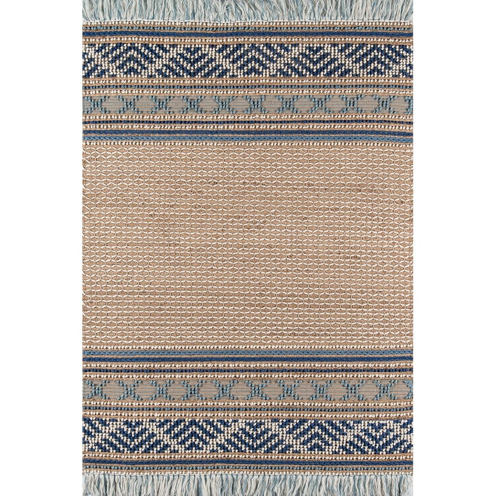 Momeni Esme Handmade Wool and Cotton Tribal Tapestry Area Rug.