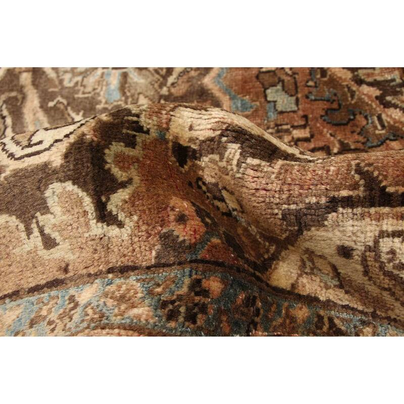 ECARPETGALLERY Hand-knotted Sarabi Brown Wool Rug - 7'9 x 10'8