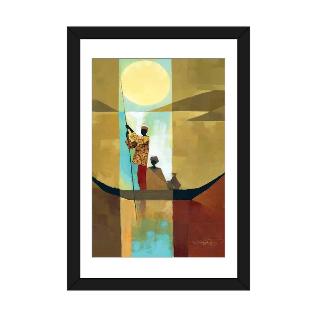 iCanvas "On The River I" by Keith Mallett