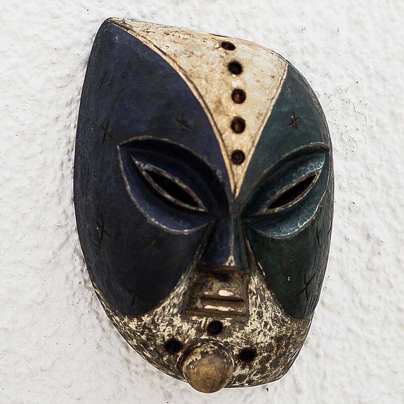 Novica Handmade Guro African Wood Mask