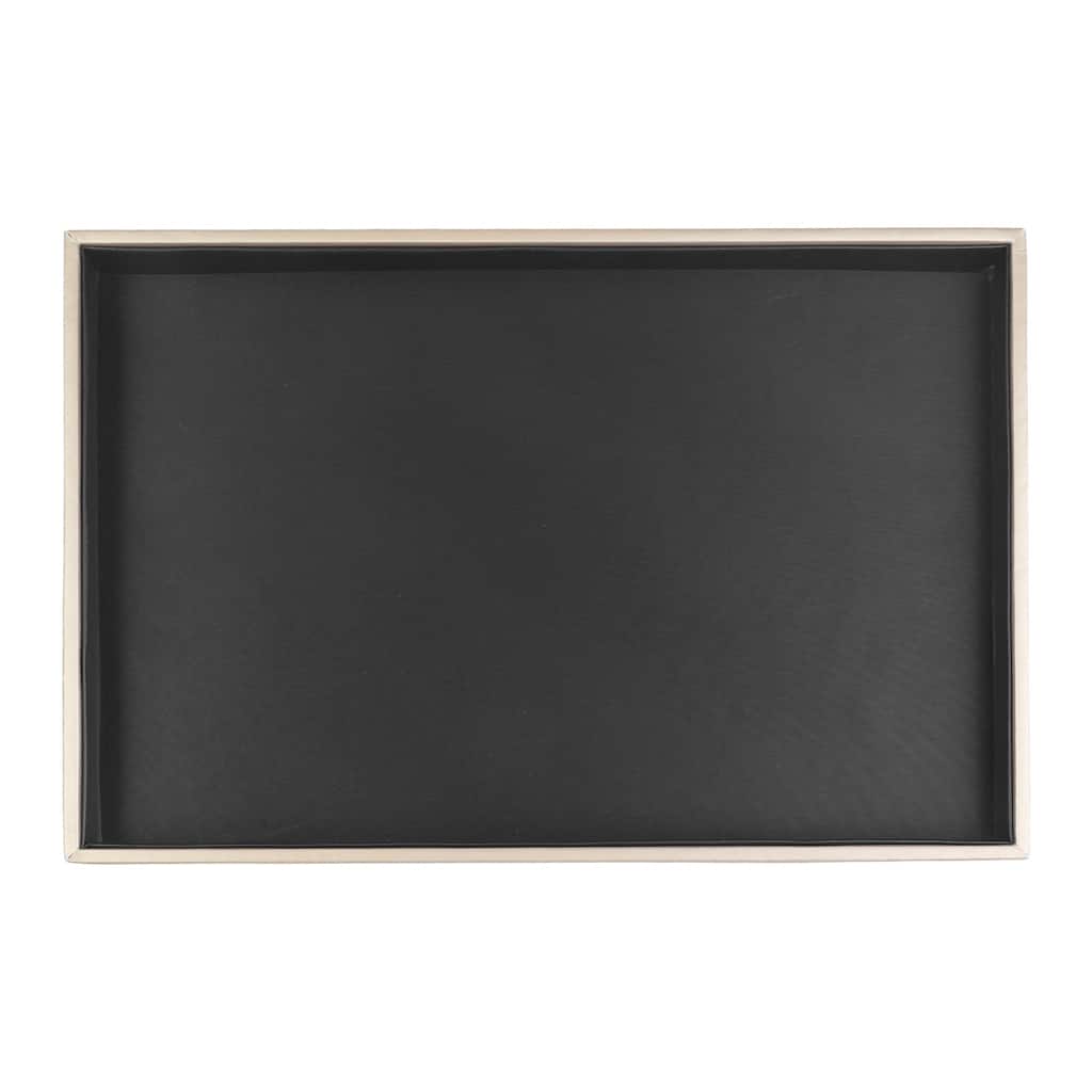 PU Leather Jewelry Organizer Trays with Removable Dividers for Drawers, Jewelry Organizer Drawer Inserts Container Storage