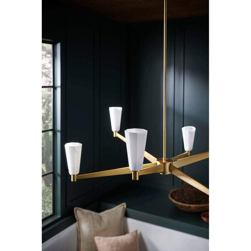 Progress Lighting P400395 Tosca 6 Light 41" Wide Chandelier