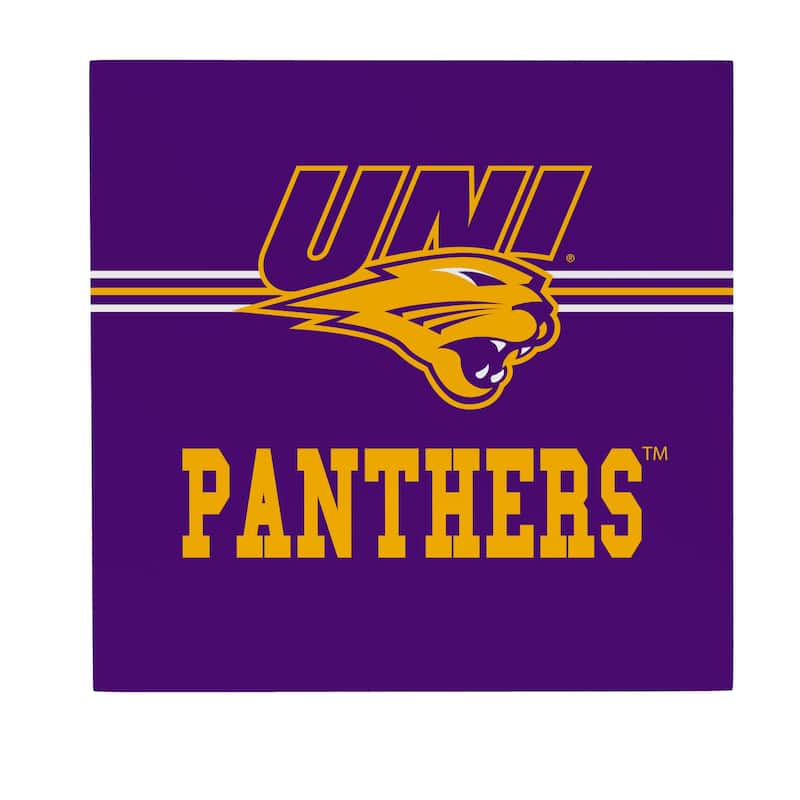 University of Northern Iowa Wooden Door Decor Wall Sign - Multi-Color